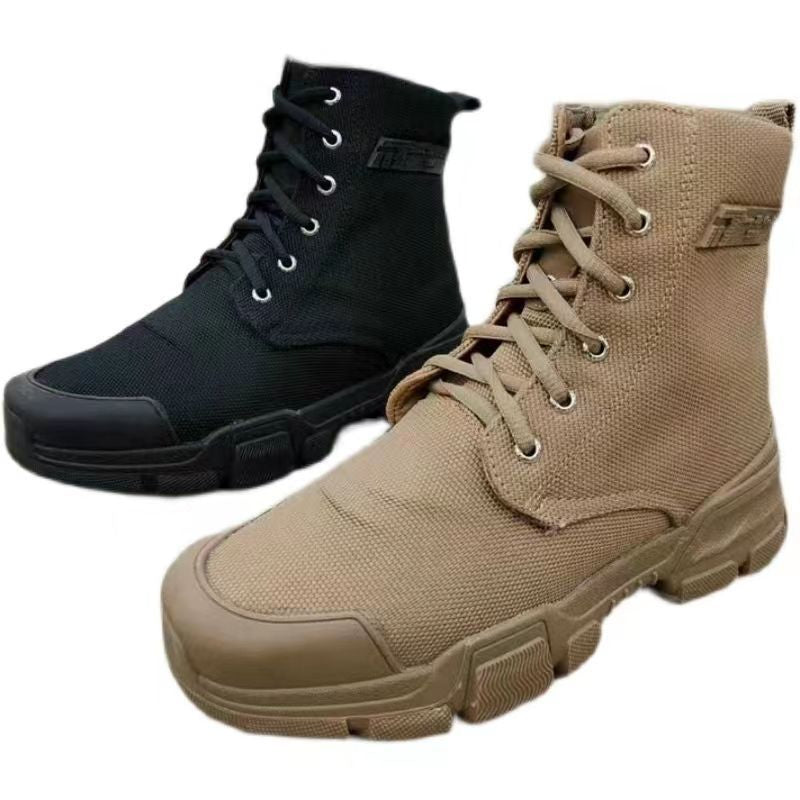 Herren-Stiefel mit Schnürung und dicker Sohle | LuxeStyle