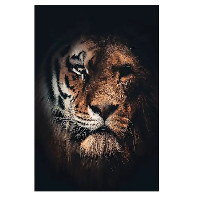 Afrikanischer Wildtiger Leinwandbild – Bild 9 | LuxeStyle