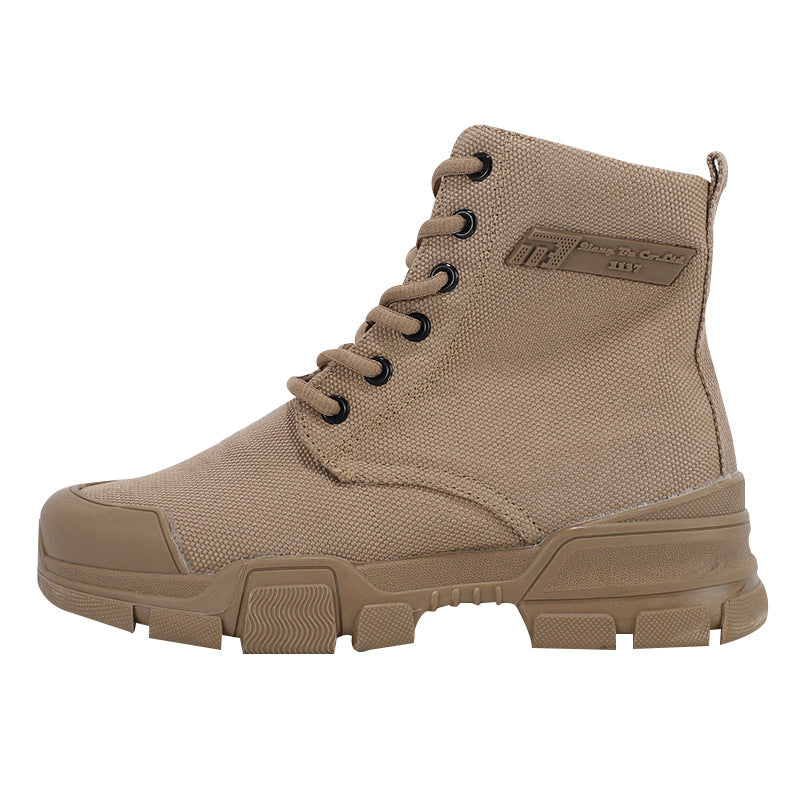 Herren-Stiefel mit Schnürung und dicker Sohle – Bild 13 | LuxeStyle