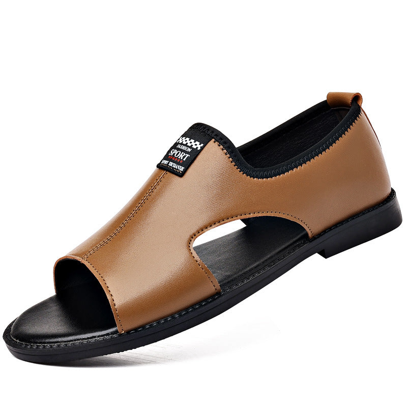 Roman Casual Sandalen aus weichem Leder