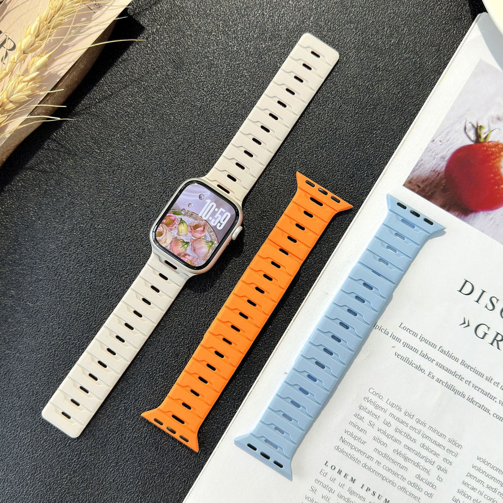 Magnetisches Silikonarmband für Apple Watch