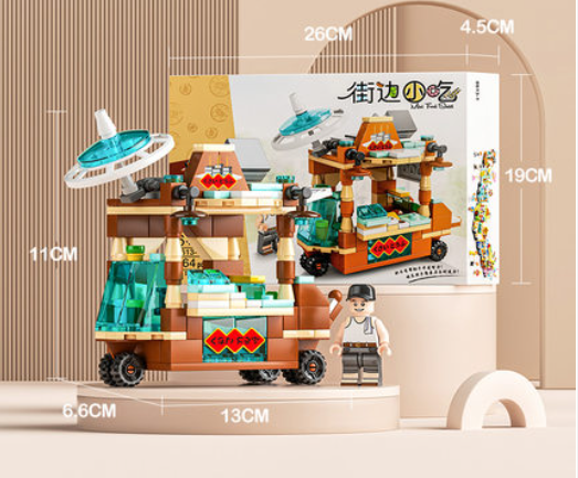 Puzzle Bausteine: Kleinteile Technikfahrzeug | LuxeStyle
