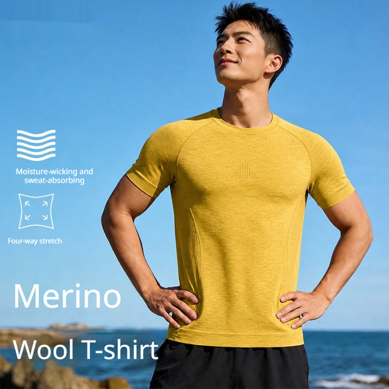 Herren atmungsaktives Outdoor-Shirt