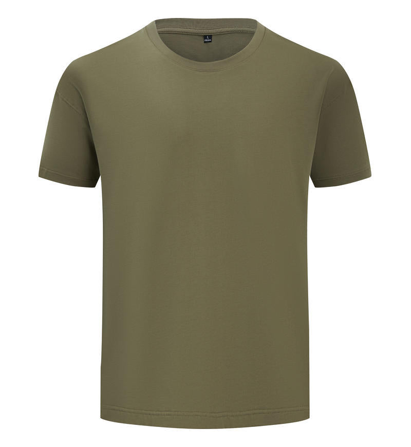Herren-T-Shirt, kurzärmlig, rundhals