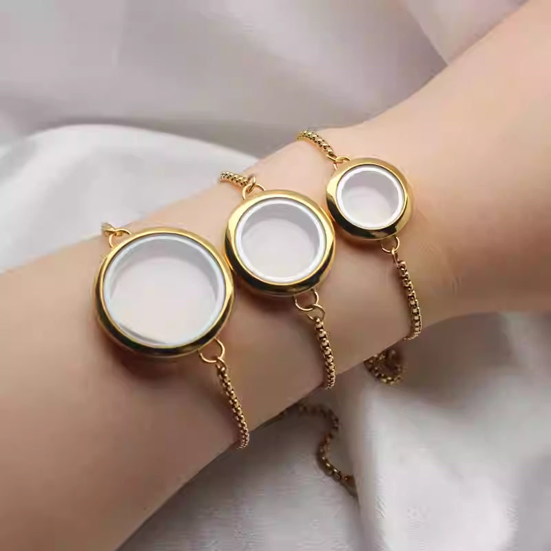 Gau Box Armband mit Goldfaden-Drehung | LuxeStyle