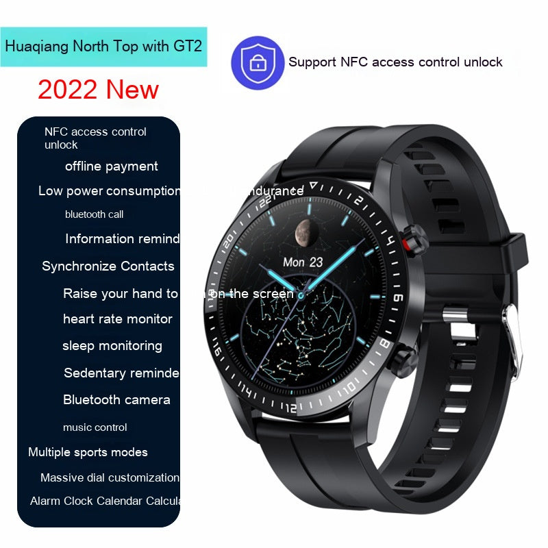 GT2 Smartwatch mit NFC & Bluetooth-Anrufen – Bild 3 | LuxeStyle