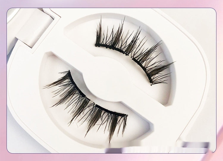 Magnetische Wimpern mit integrierter Zange