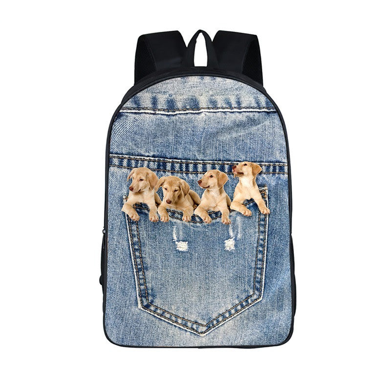 Pocket Pet Jugend-Rucksack mit Schulterpolster – Bild 5 | LuxeStyle