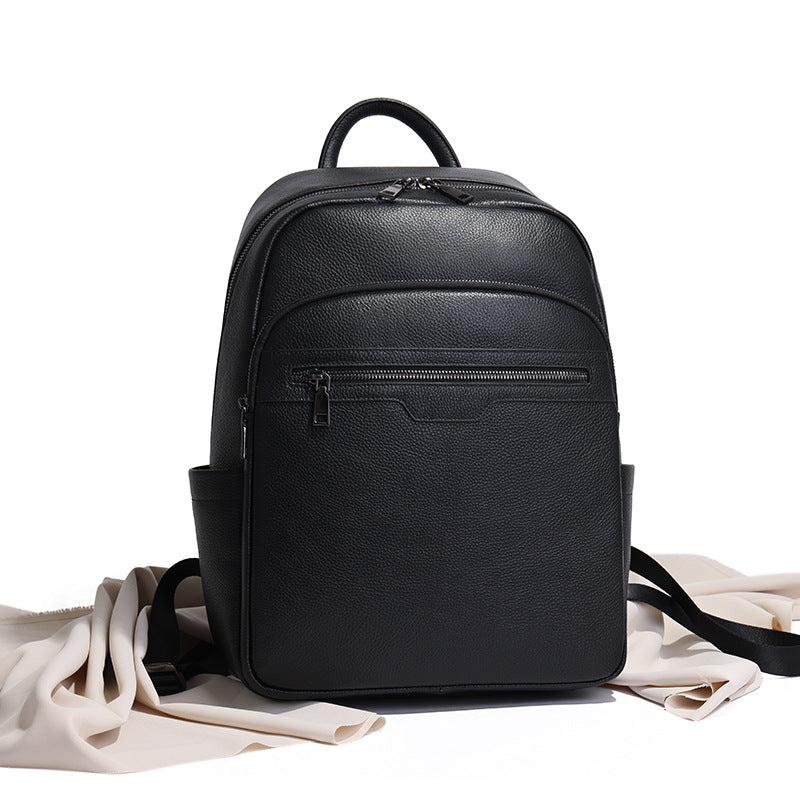Business Rucksack aus Rindsleder