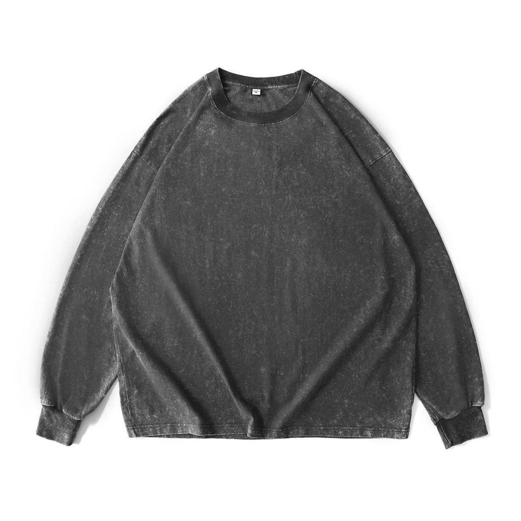 Locker geschnittenes Langarmshirt für Herren – Bild 5 | LuxeStyle