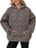 Damen Hoodie mit Ahornblatt-Camouflage-Print