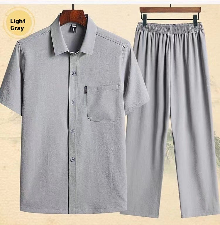 Loose ICE Cotton Zweiteiler Hemd – Bild 8 | LuxeStyle