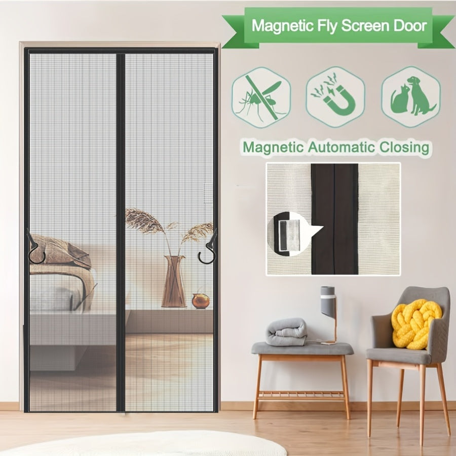 Magnetischer Fliegengitter-Vorhang für Türen