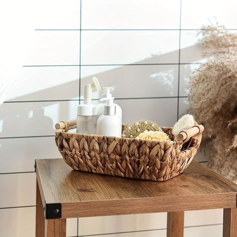 Aufbewahrungsbox aus Wasserhyazinthe, Rattan – Bild 2 | LuxeStyle