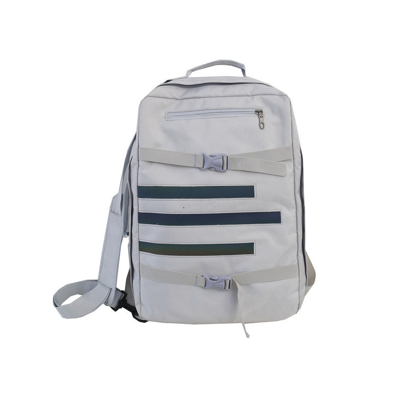 Reflektierender Retro Crossbody Rucksack – Bild 8 | LuxeStyle