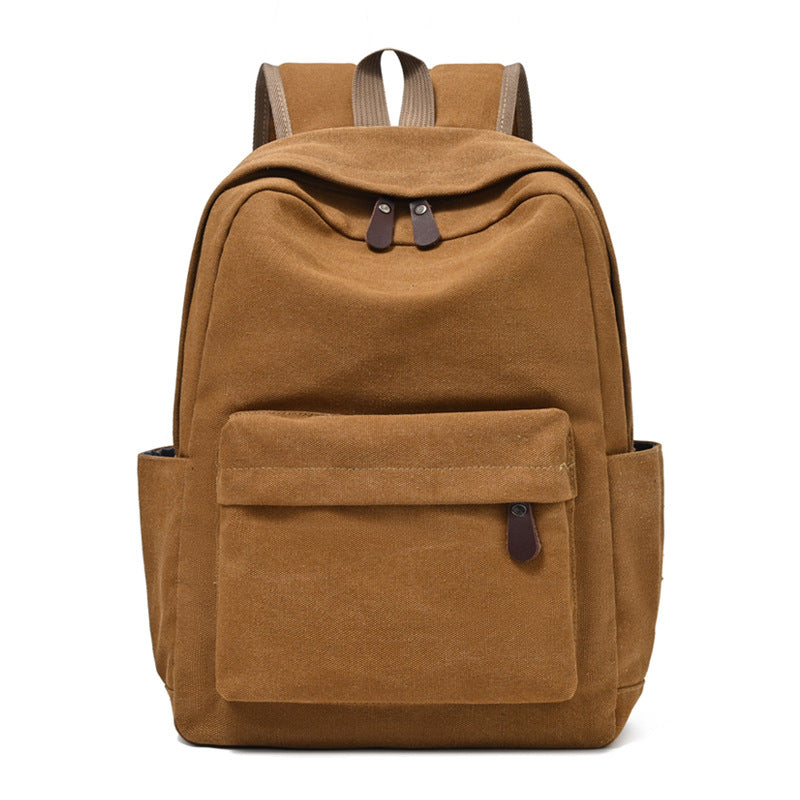 Canvas Rucksack grosse Kapazität – Bild 2 | LuxeStyle