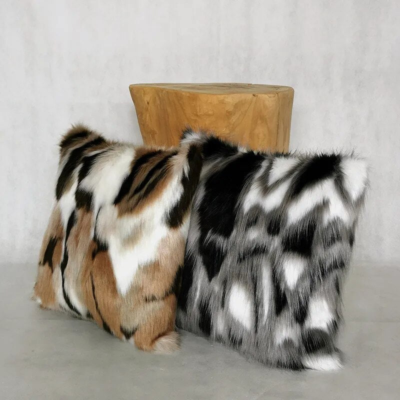 Fuchs-Kissenbezug, doppelseitig, Jacquard – Bild 2 | LuxeStyle