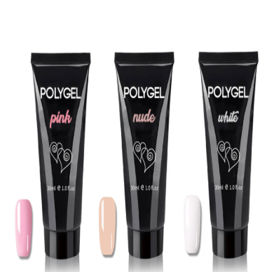 Painless Crystal Gel Nagelverlängerungs-Set