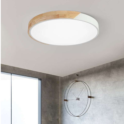 Nordic Macaroon Tischlampe rund