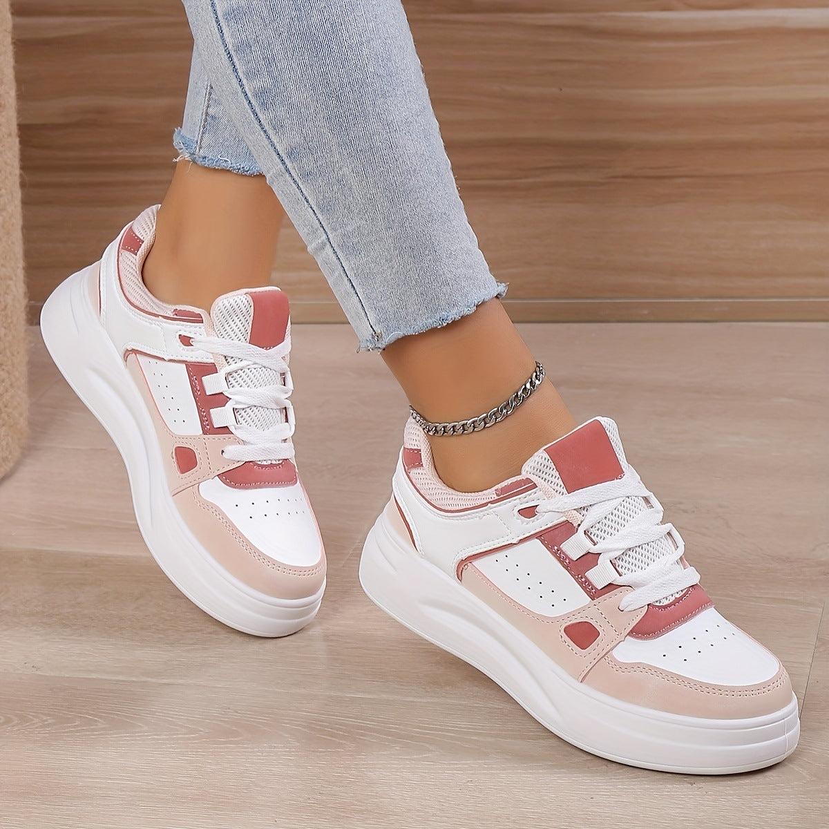 Dicke Sohle Freizeitschuhe – Bild 3 | LuxeStyle