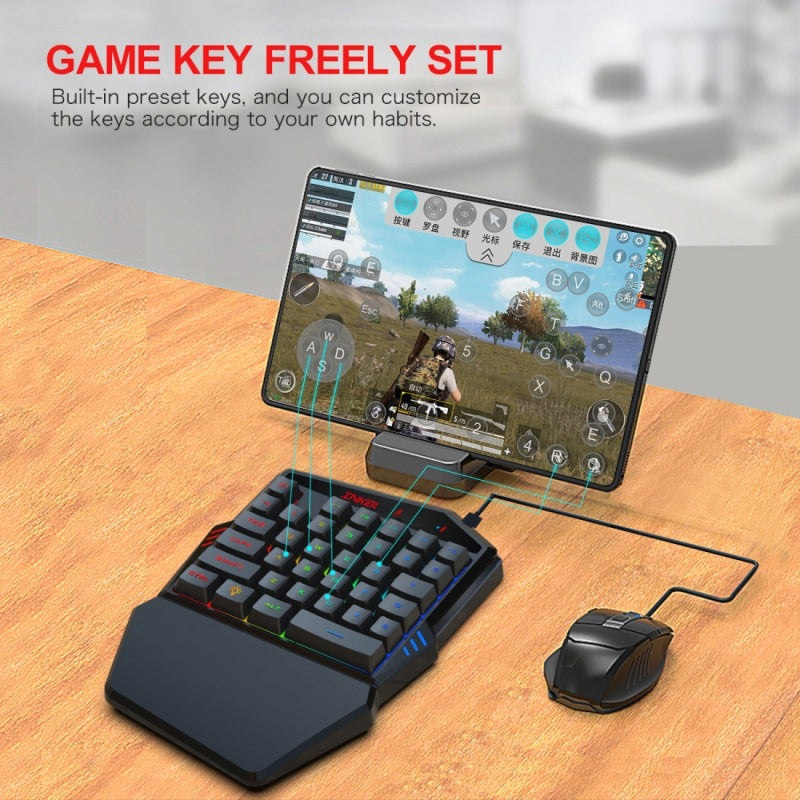 HXSJ K99 Gaming Tastatur-Maus-Set für Mobile Games