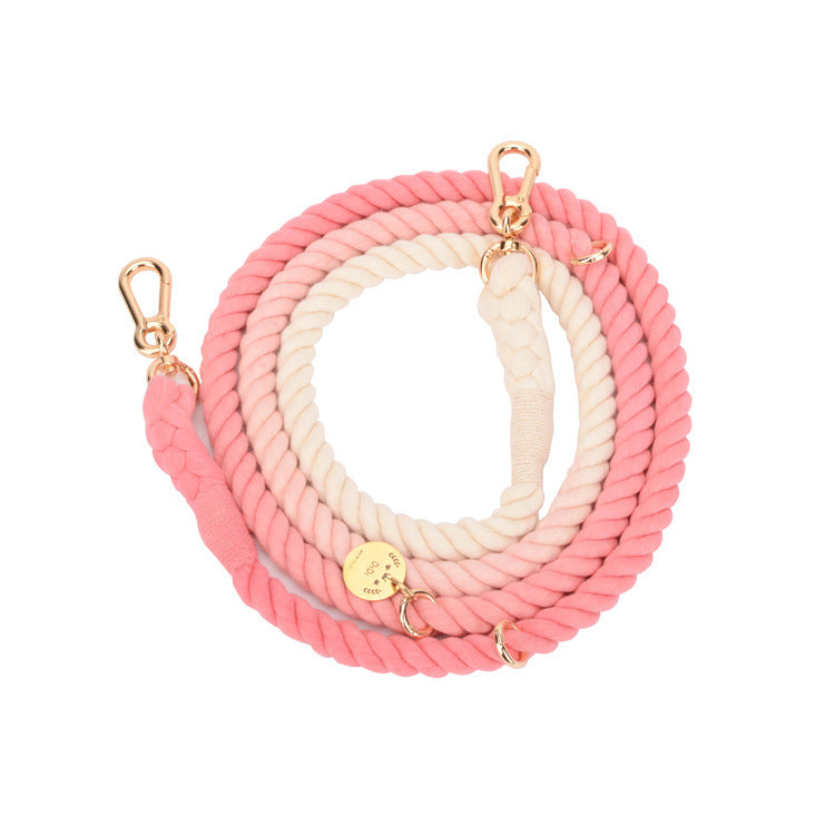 Handgewobenes Halsband mit Farbverlauf – Bild 2 | LuxeStyle