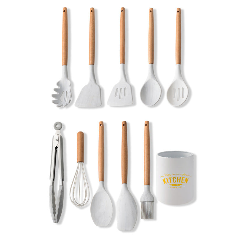 Marmoriertes Silikon Küchenhelfer-Set – Bild 2 | LuxeStyle
