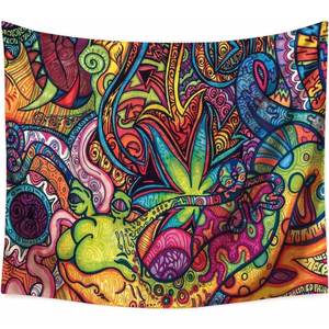 Psychedelischer Wandteppich – Bild 2 | LuxeStyle