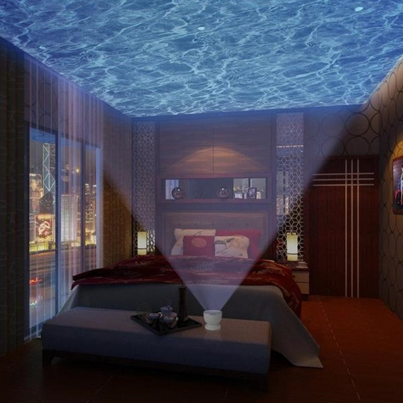 Ocean Wave Projektor LED Nachtlicht