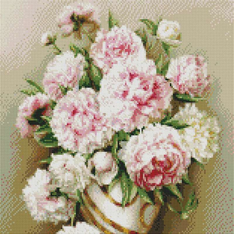 3D Diamond Painting Blume | LuxeStyle