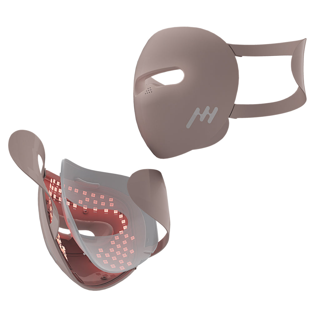 3D Rotlicht Silikon-Gesichtsmaske