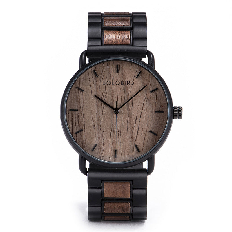 Holz-Armbanduhr mit Quarzwerk – Bild 7 | LuxeStyle