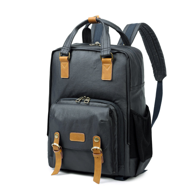 Vintage Kamera Rucksack aus Baumwoll-Canvas – Bild 1 | LuxeStyle