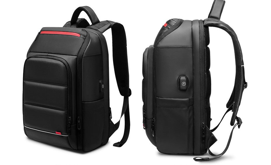 Wasserfester Rucksack mit USB-Ladeanschluss – Bild 7 | LuxeStyle