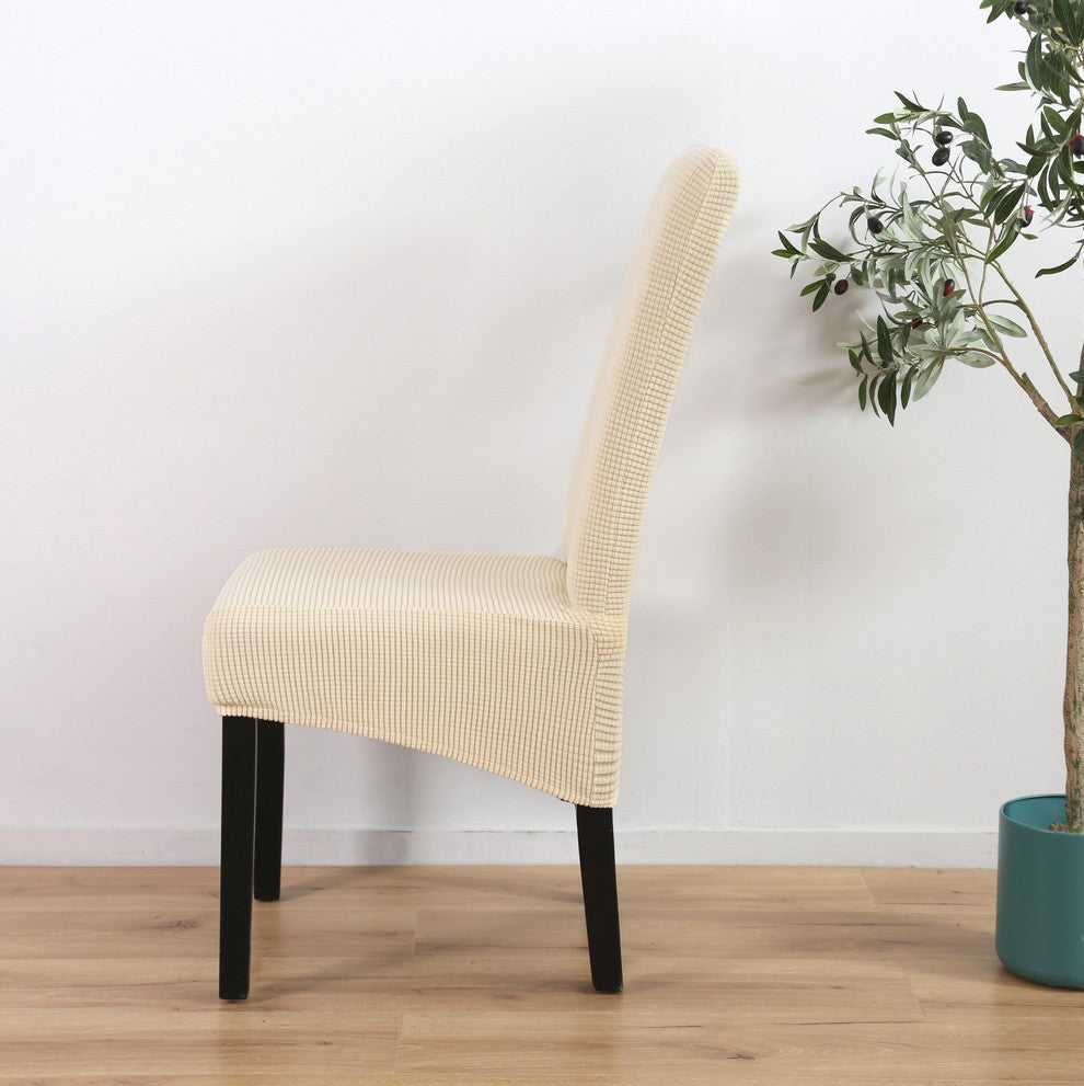 Grosser, schräger Strick-Hussenbezug für Stühle – Bild 7 | LuxeStyle