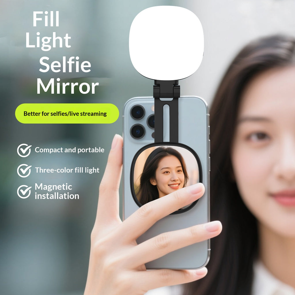 Magnetisches Beauty-Licht fürs Smartphone