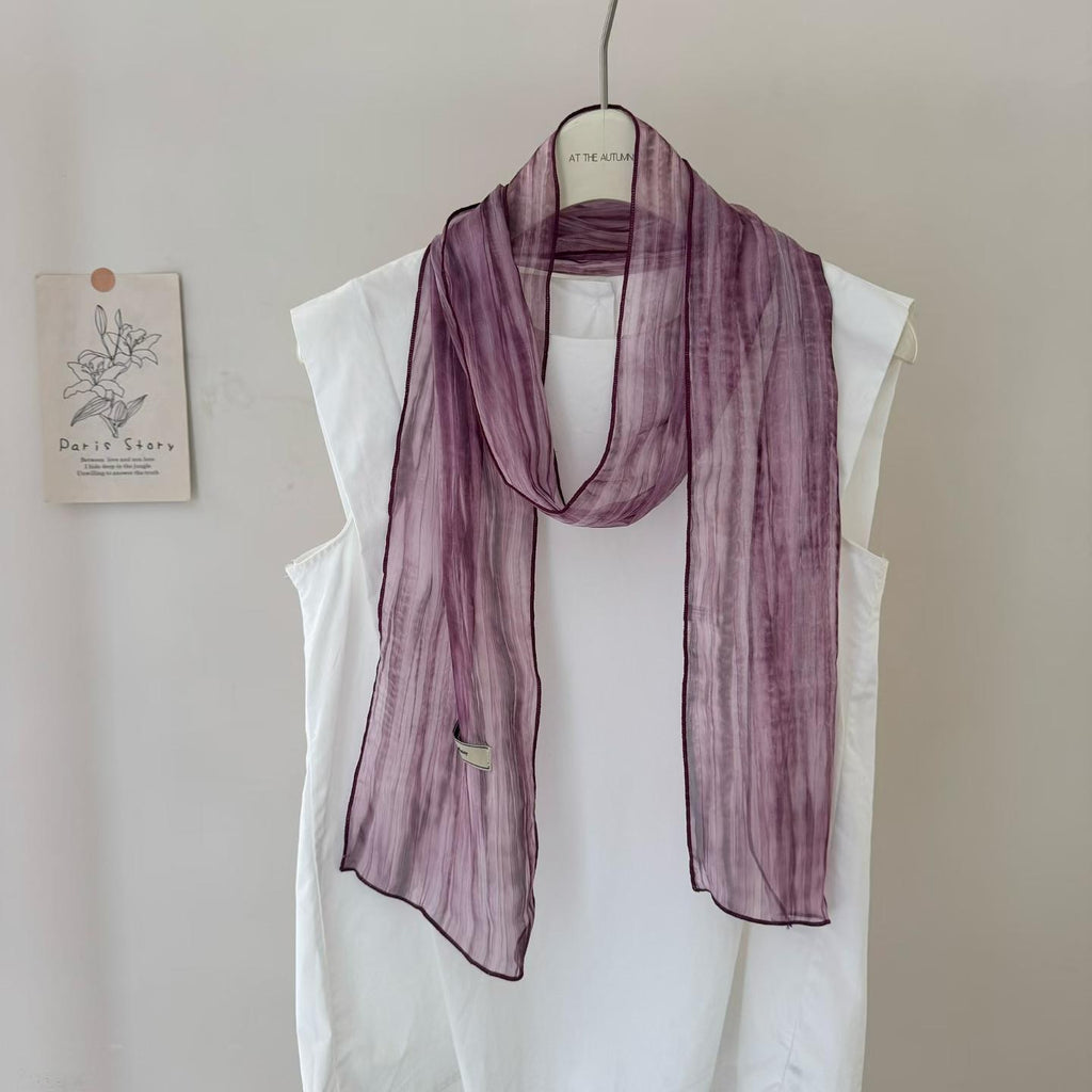 Vintage Ombre Seidenschal