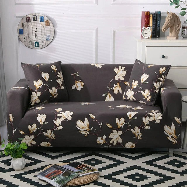 Elastischer Sofaüberzug aus Stoff – Bild 18 | LuxeStyle