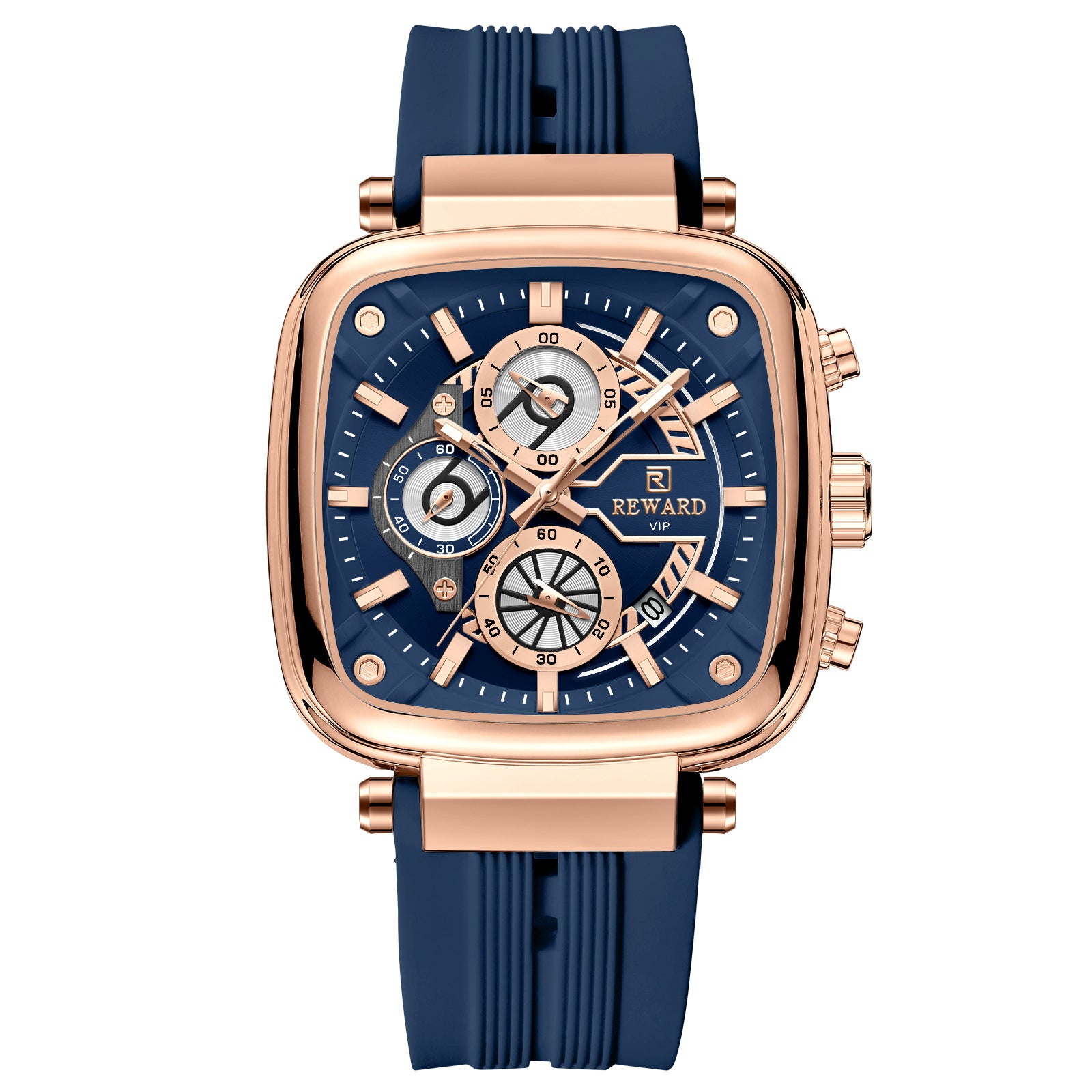 Reward Sport-Quarz-Herrenuhr Silikon