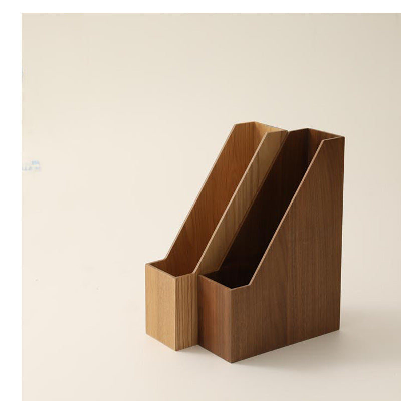 Holz-Organizer für Dokumente und Schreibtisch | LuxeStyle