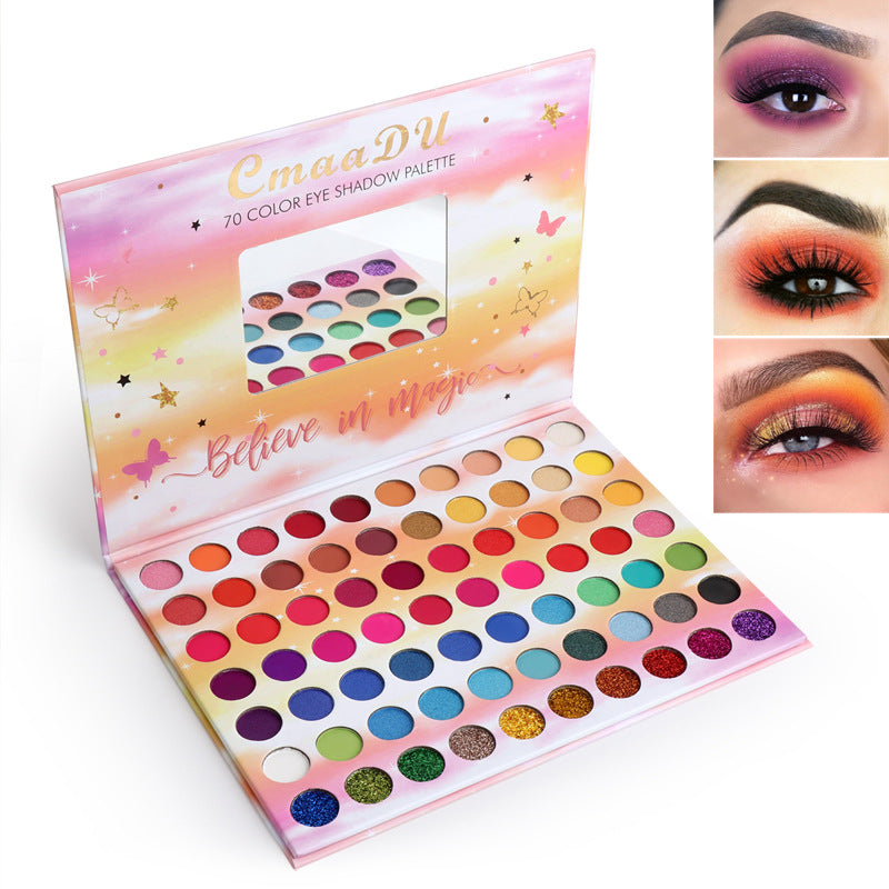 Matte Glitzer Metallic Augenstiftpalette – Bild 4 | LuxeStyle