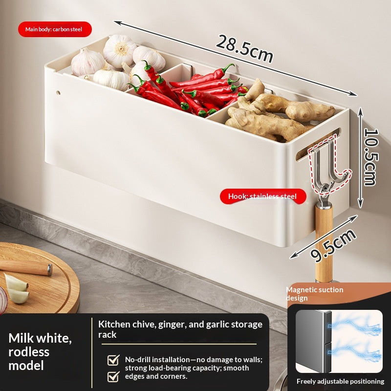 Wandmontiertes Küchenregal – Bild 5 | LuxeStyle