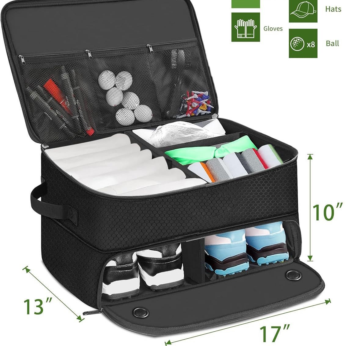 Wasserdichte Golf-Organizer-Box für das Auto