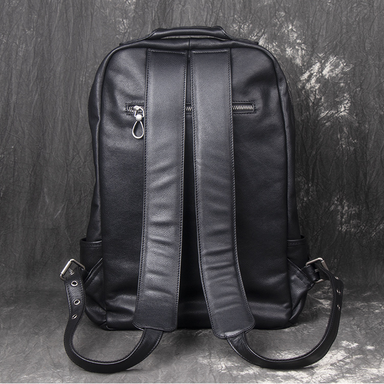 Männer Lederrucksack – 30x12x42 cm – Bild 8 | LuxeStyle