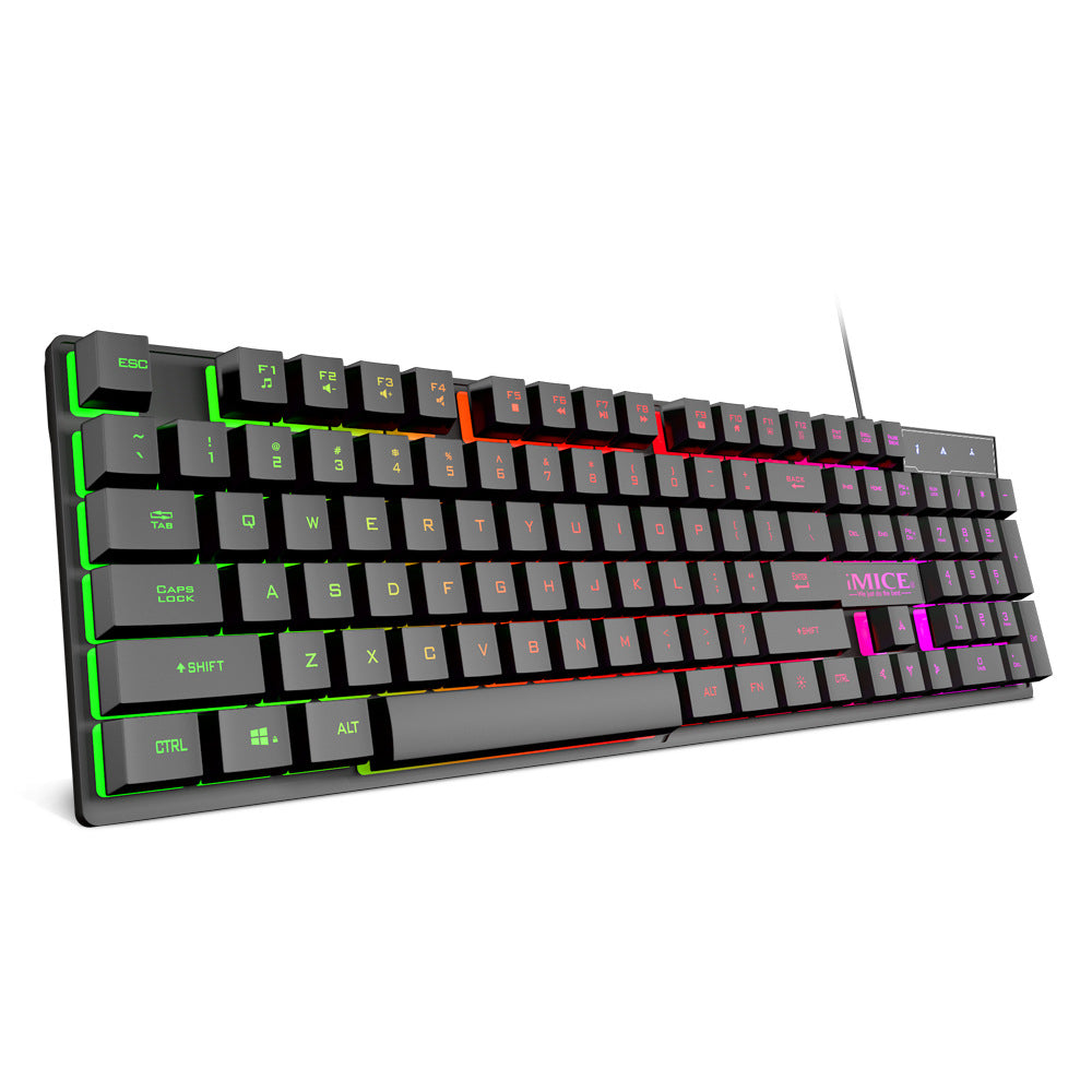 Gaming-Tastatur mit USB-Kabel und Beleuchtung – Bild 3 | LuxeStyle
