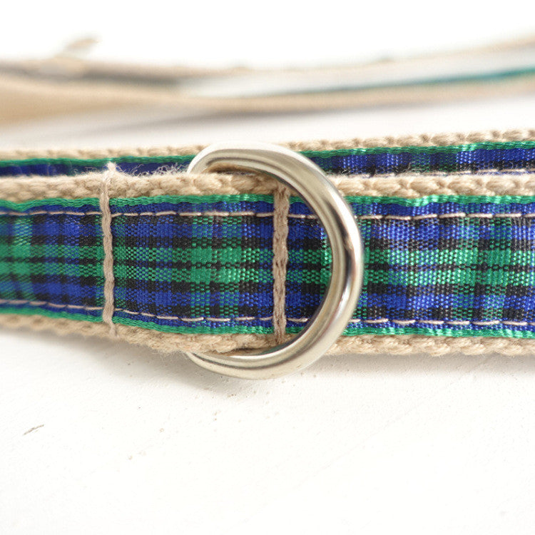 Hundehalskette "Green Checker" – Bild 4 | LuxeStyle