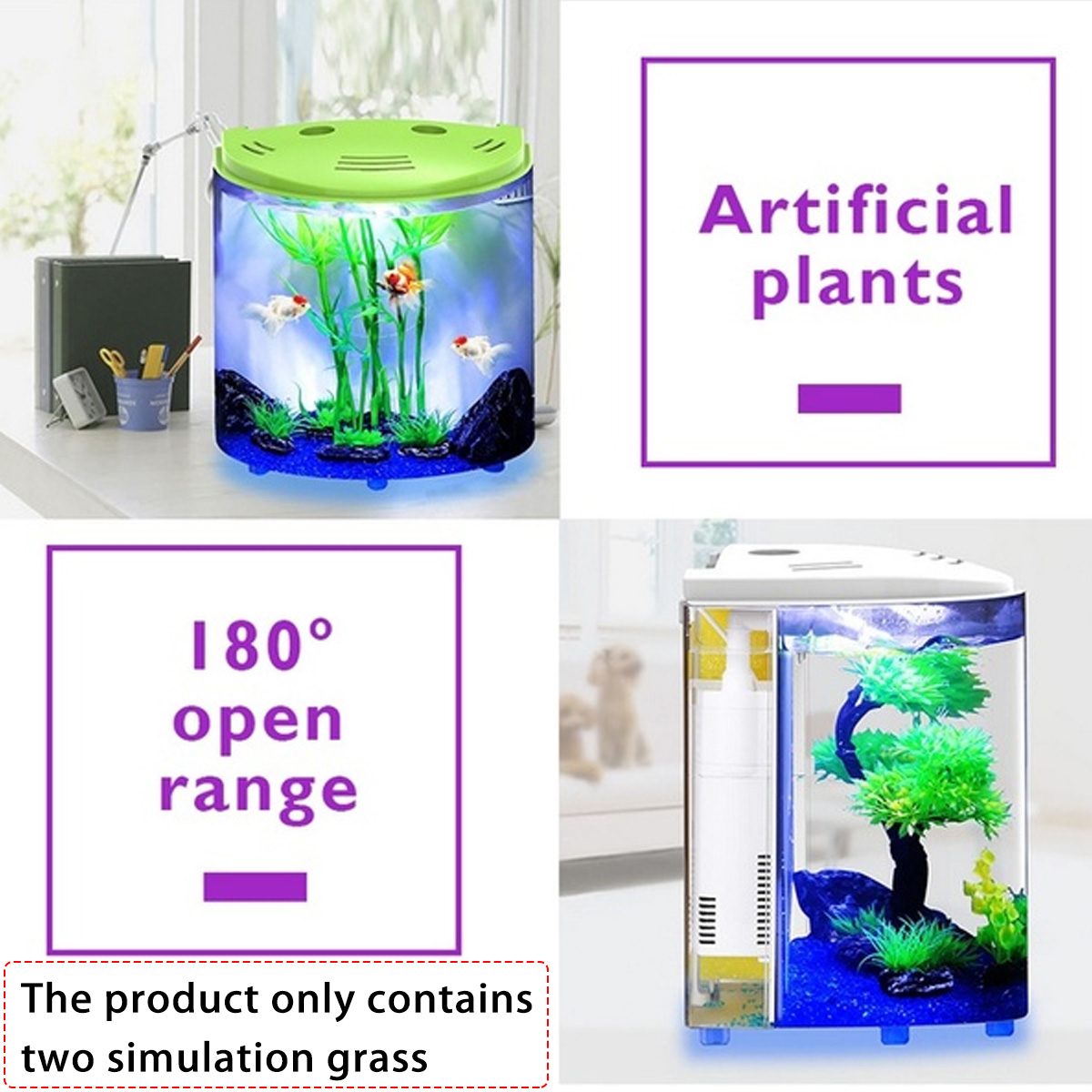 Ökologisches Acryl-Aquarium
