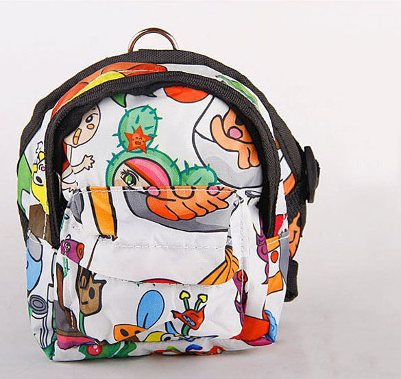 Hunde-Rucksacktasche mit Leine