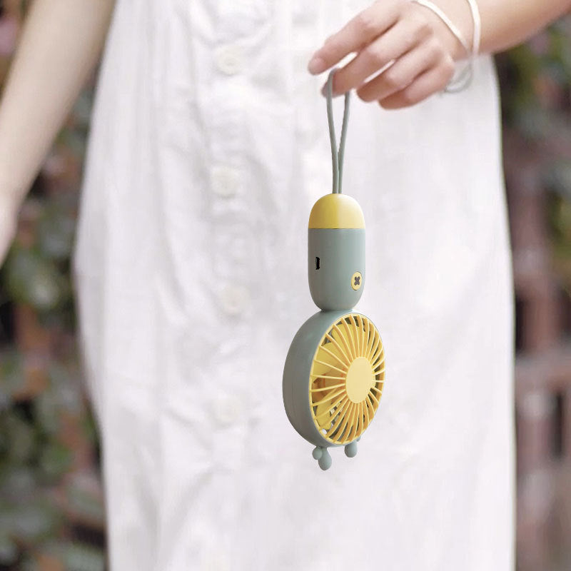 Handlicher Mini-Ventilator mit Akku