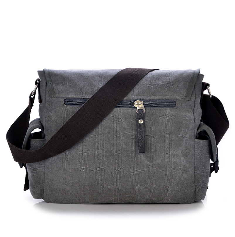 Canvas Schultertasche Herren – 3D-Design – Bild 6 | LuxeStyle